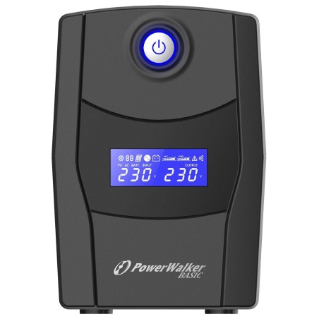 PowerWalker Basic VI 600 STL 600VA 360W - Reliable Power Backup & Surge Protection for Your Devices!
